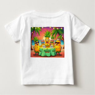 Camiseta Para Bebê Baby Pine O — O Abacaxi Mais Fofo do Império!