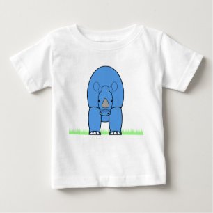 Camiseta Para Bebê Baby Rhino T-Shirt