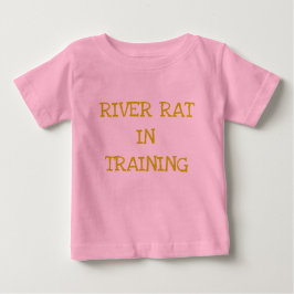 Camiseta Para Bebê Baby River Rat