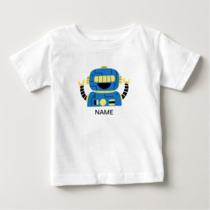 Camiseta Para Bebê Baby Robot