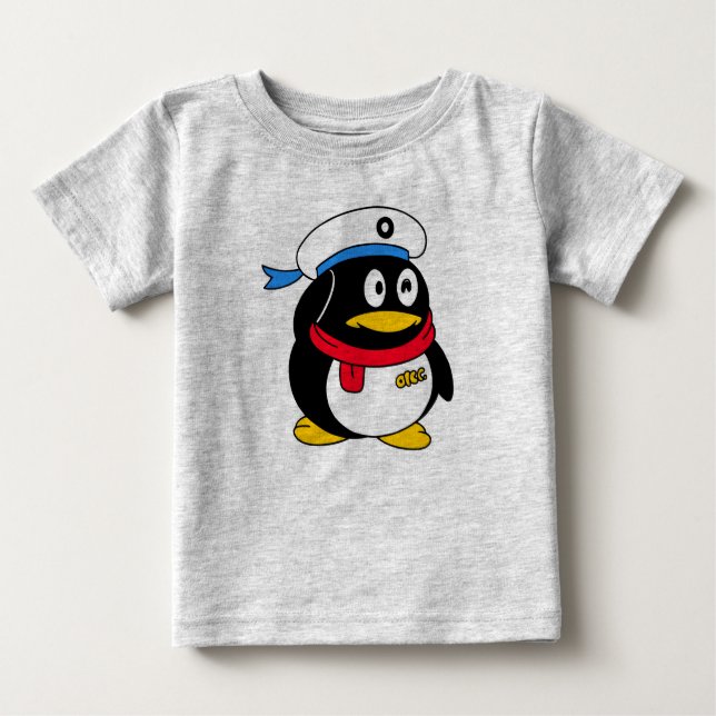 Camiseta Para Bebê Baby Salior (Frente)