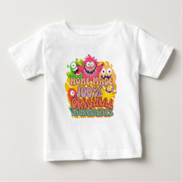 Camiseta Para Bebê Baby Shirt - Home made