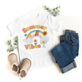 Camiseta Para Bebê Baby Summer Vibes Tshirt