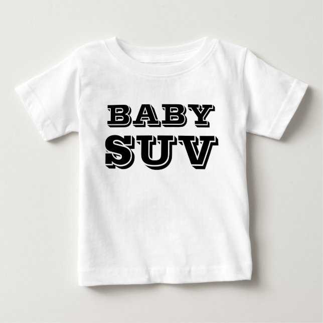Camiseta Para Bebê BABY SUV T-Shirt (Frente)