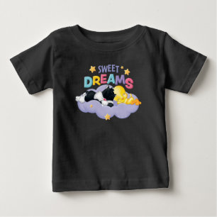 Camiseta Para Bebê Baby SYLVESTER™ e TWEETY™ Sonhos Doce