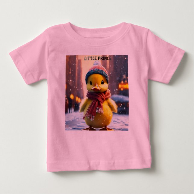 Camiseta Para Bebê Baby T-Shirt (Frente)