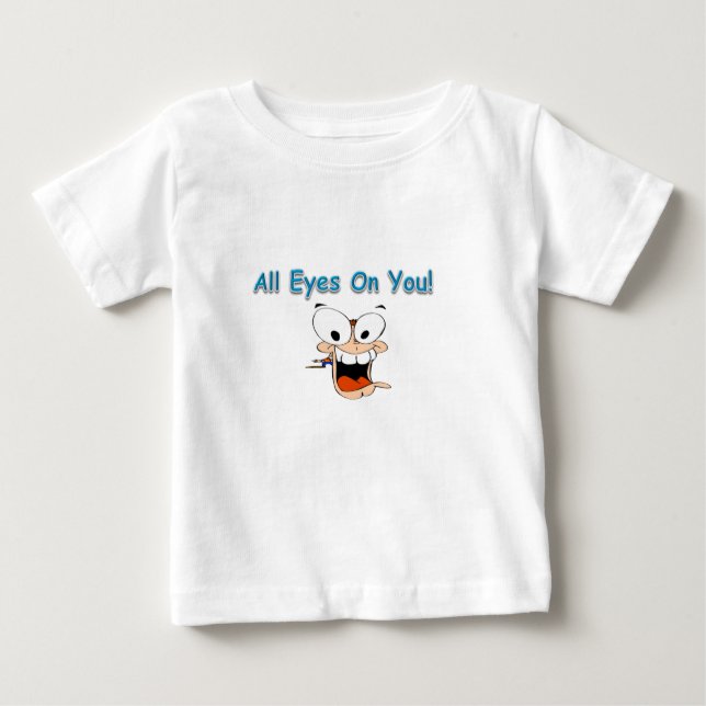 Camiseta Para Bebê Baby T-Shirt (Frente)
