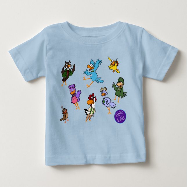 Camiseta Para Bebê Baby T-Shirt (Frente)