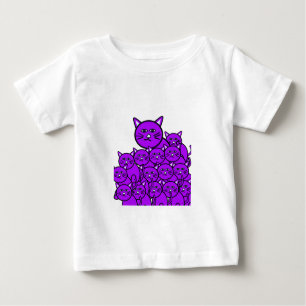 Camiseta Para Bebê Baby T-Shirt Cat