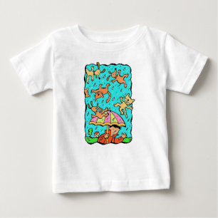 Camiseta Para Bebê Baby T-Shirt Cat