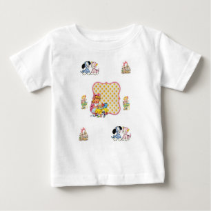 Camiseta Para Bebê Baby T-Shirt Cat