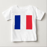 Camiseta Para Bebê Baby T-Shirt com Bandeira da França<br><div class="desc">Vestir seu pequeno estilo com nossa camiseta de bebê exclusiva com a bandeira da França! Criada com atenção meticulosa aos detalhes, esta camiseta bebê não é apenas uma roupa fofa; é uma celebração da cultura e da herança francesas. A vibrante design mostra de forma proeminente a icônica bandeira francesa, fazer...</div>