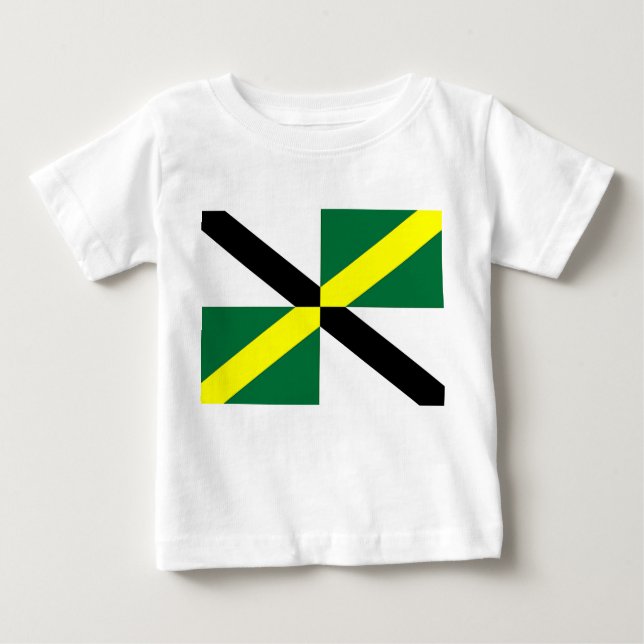 Camiseta Para Bebê Baby T-Shirt com bandeira de Monterey City, EUA (Frente)