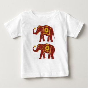 Camiseta Para Bebê Baby T-Shirt Elephant