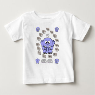 Camiseta Para Bebê Baby T-Shirt Elephant