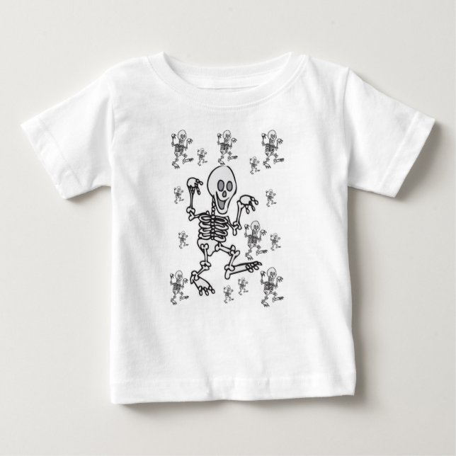 Camiseta Para Bebê Baby T-Shirt Halloween (Frente)