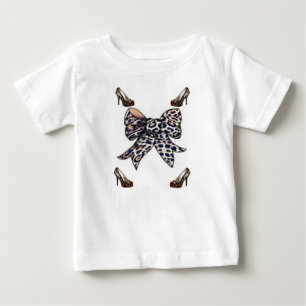 Camiseta Para Bebê Baby T-Shirt Leopard