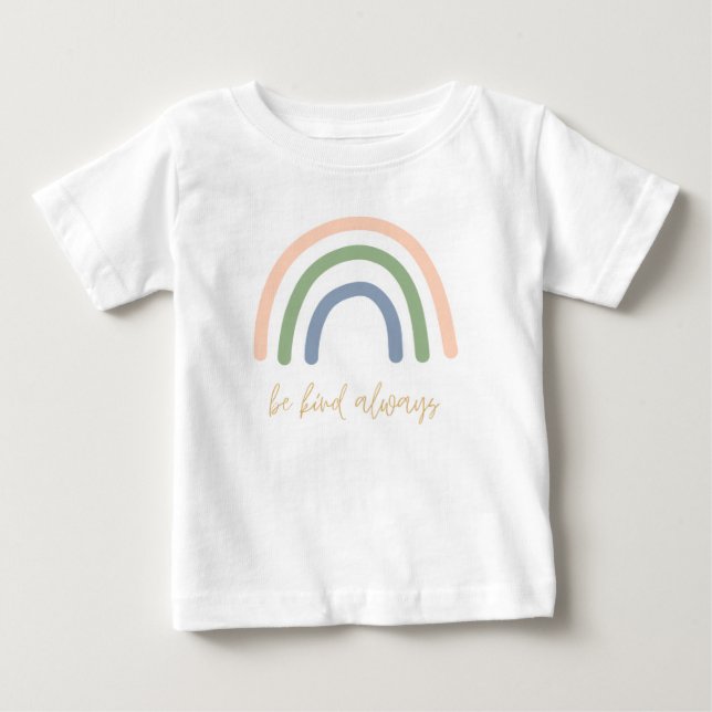 Camiseta Para Bebê Baby t shirt simple (Frente)