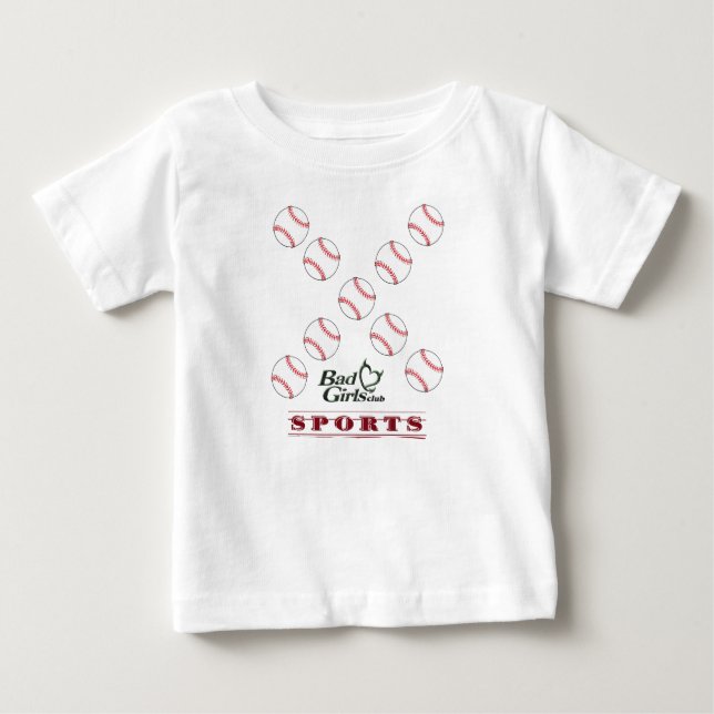 Camiseta Para Bebê Baby T-Shirt Sport (Frente)
