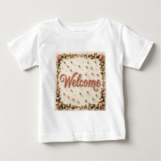 Camiseta Para Bebê Baby t shirt welcome
