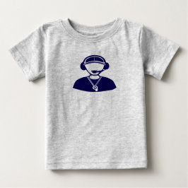 Camiseta Para Bebê Baby Tee do Treinador
