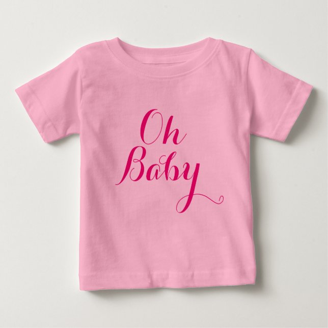 Camiseta Para Bebê Baby Tutu (Frente)