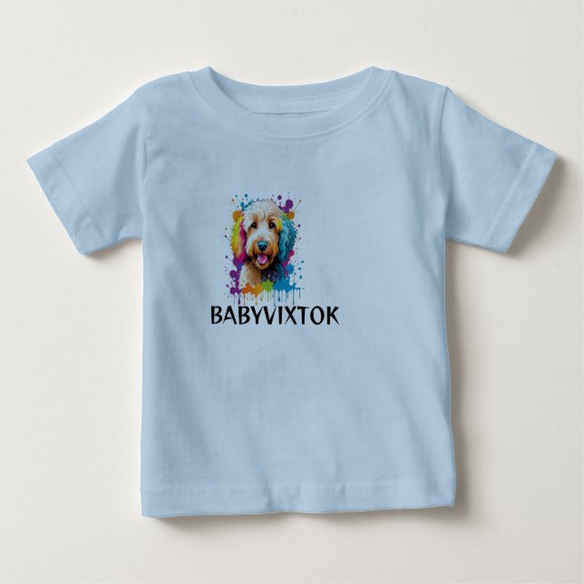 CAMISETA PARA BEBÊ BABYVIXTOK (Frente)
