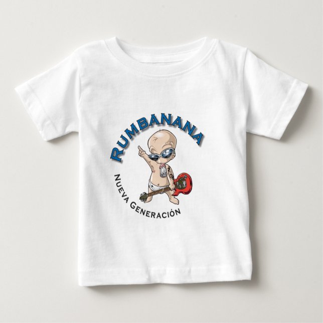 Camiseta Para Bebê Babywear de Rumbanana (Frente)