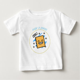 Camiseta Para Bebê Back 2 Escola Legal Começando T-shirt