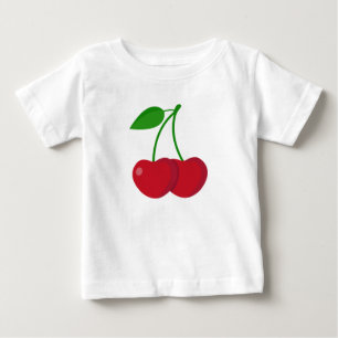 Camiseta Para Bebê Bagas do Coração