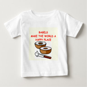 Camiseta Para Bebê bagels