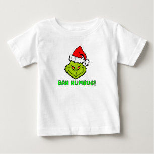 Camiseta Para Bebê Bah Humbug Scrooge Desenho Animado Essencial de Na