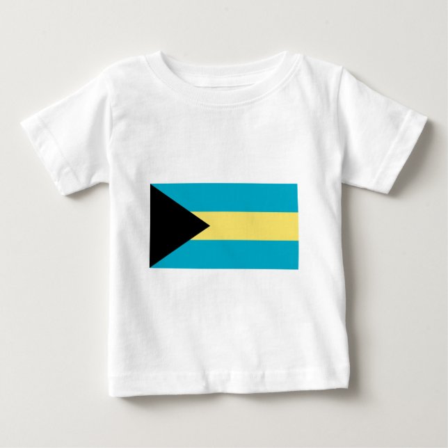 Camiseta Para Bebê bahamas (Frente)