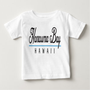 Camiseta Para Bebê Baía Havaí de Hanauma