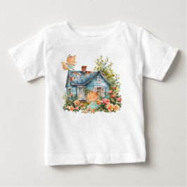Camiseta Para Bebê Bailarinas Adoráveis