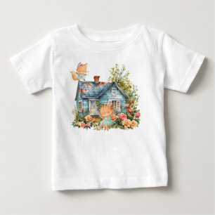 Camiseta Para Bebê Bailarinas Adoráveis