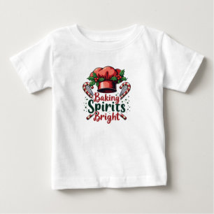 Camiseta Para Bebê Bajulação Espíritos Brilhantes Funny Fazendo Cozin