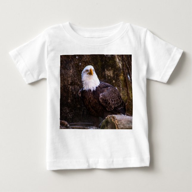 Camiseta Para Bebê Bald Eagle (Frente)