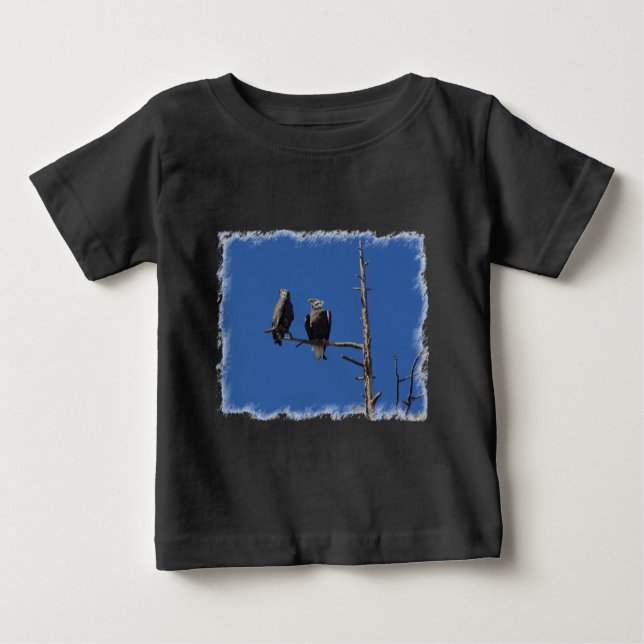 Camiseta Para Bebê Bald Eagles (Frente)