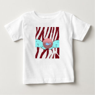 Camiseta Para Bebê Baleia de Camiseta de Bebê