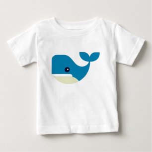 Camiseta Para Bebê Baleia, Jubarte, Mamífero