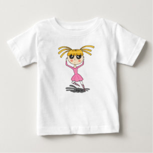 Camiseta Para Bebê Ballerina Shirts