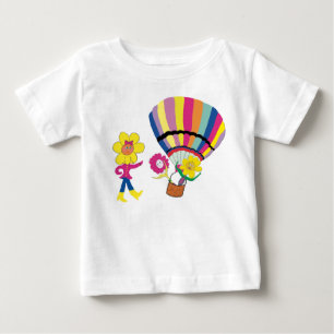 Camiseta Para Bebê Ballooning