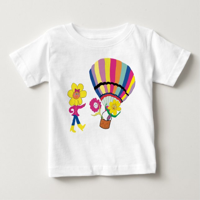 Camiseta Para Bebê Balonismo (Frente)