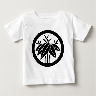 Camiseta Para Bebê Bambu com raiz em círculo