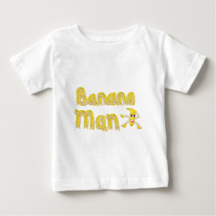 Camiseta Para Bebê Banana Man