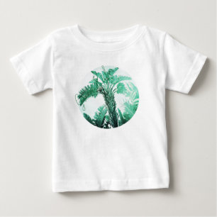 Camiseta Para Bebê Banana verde