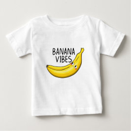 Camiseta Para Bebê Banana Vibes