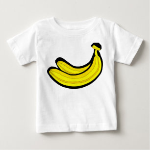 Camiseta Para Bebê bananas