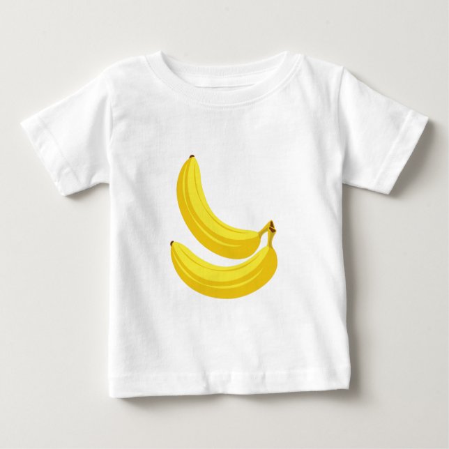 Camiseta Para Bebê Bananas (Frente)